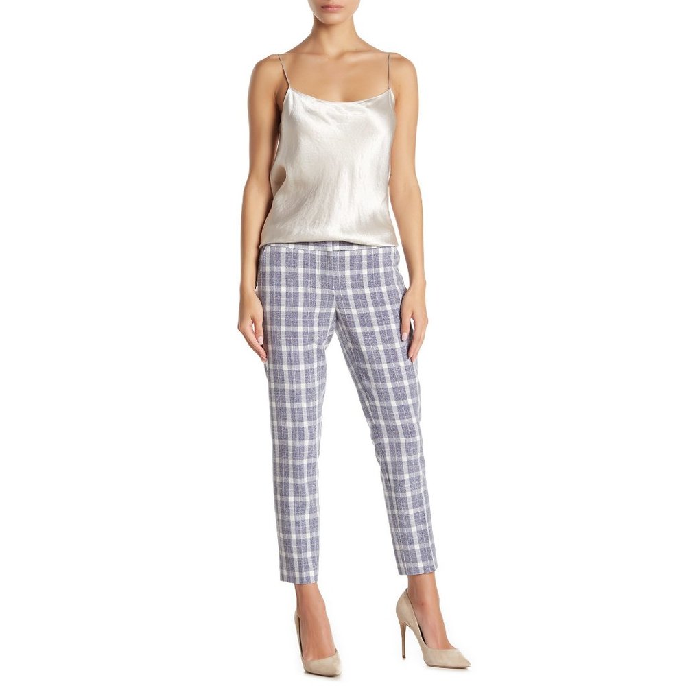 NWT Nordstrom Amanda & Chelsea Plaid Stretch Pants